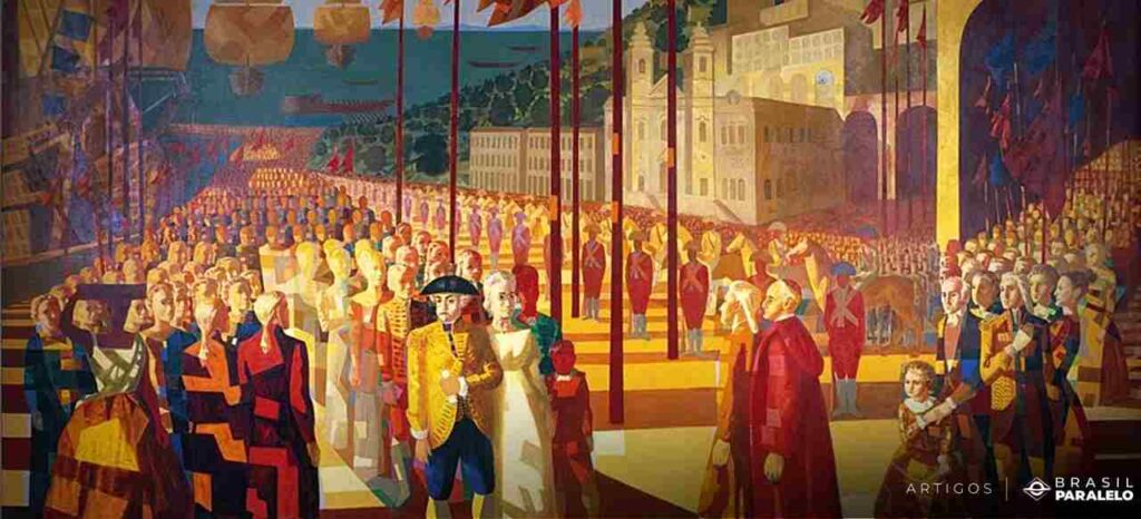 A-vinda-da-familia-real-para-o-Brasil