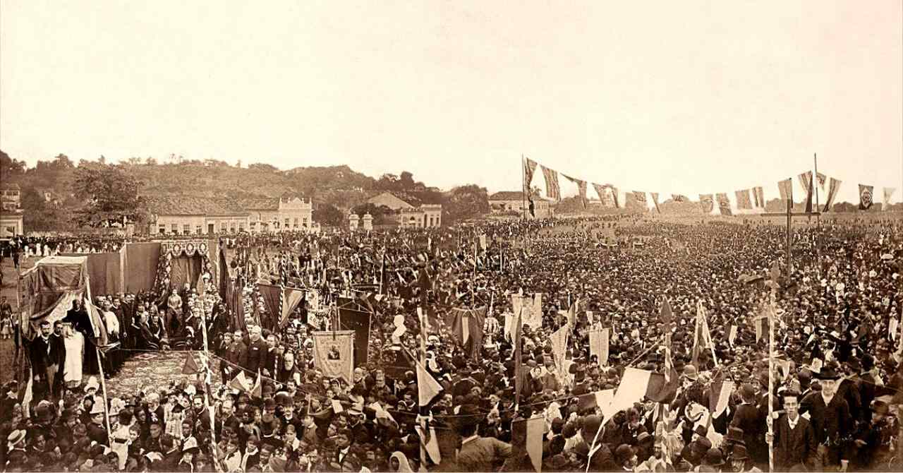 Festa da Abolição da escravatura com a princesa isabel