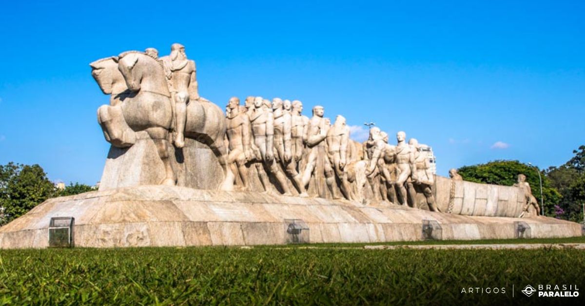 monumento as bandeiras - 11 monumentos históricos brasileiros