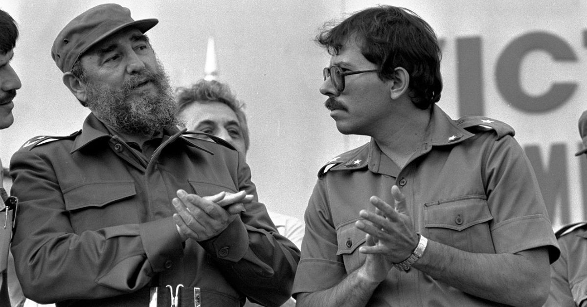 Fidel Castro e Daniel Ortega