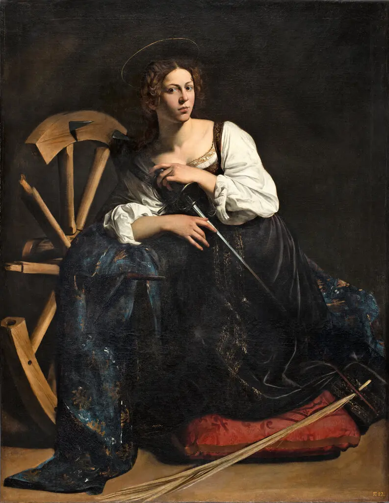 Santa Catarina de Alexandria de Caravaggio