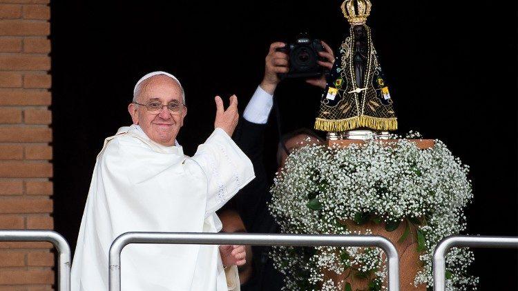 Papa: Nossa Senhora Aparecida, Virgem da alegria! - Vatican News