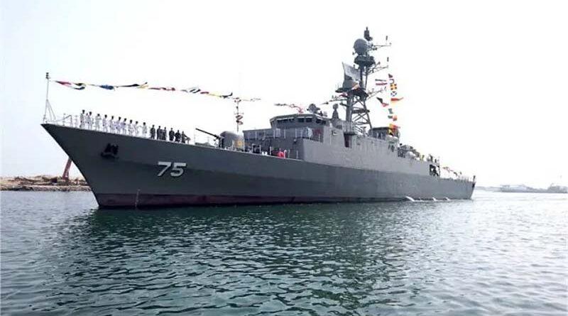 navio iraniano atracado em águas brasileiras