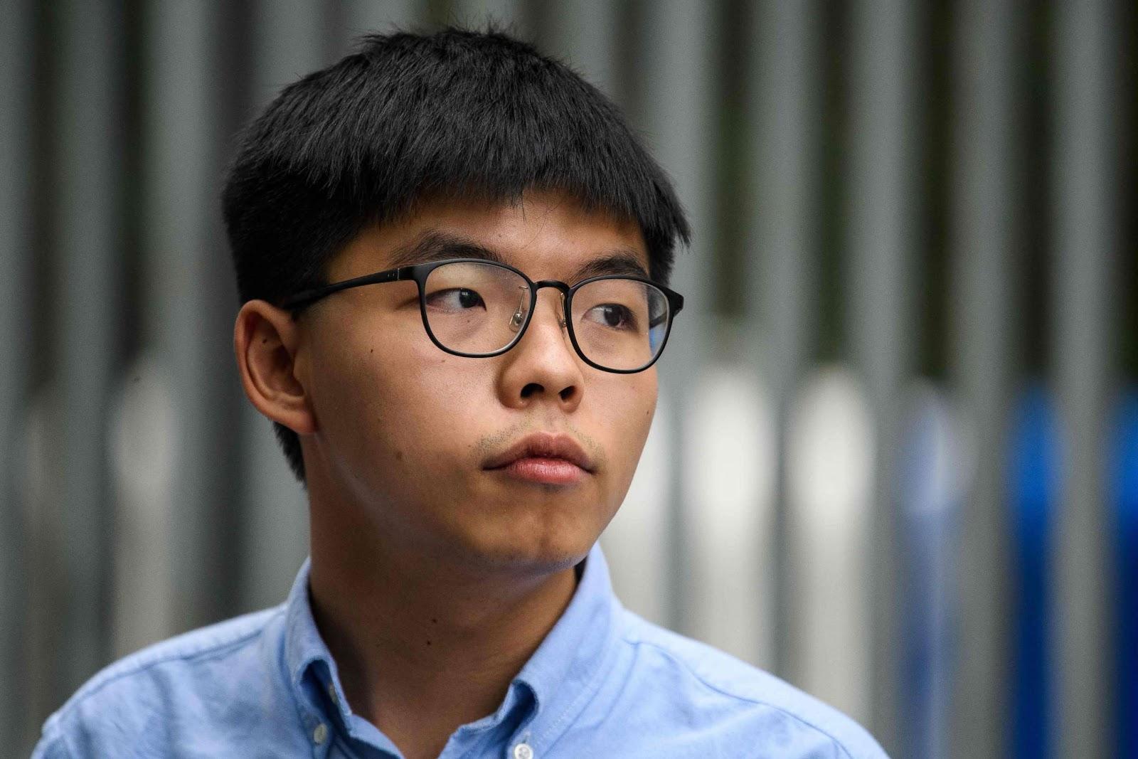 Joshua Wong, ativista de Hong Kong preso por sua luta por democracia