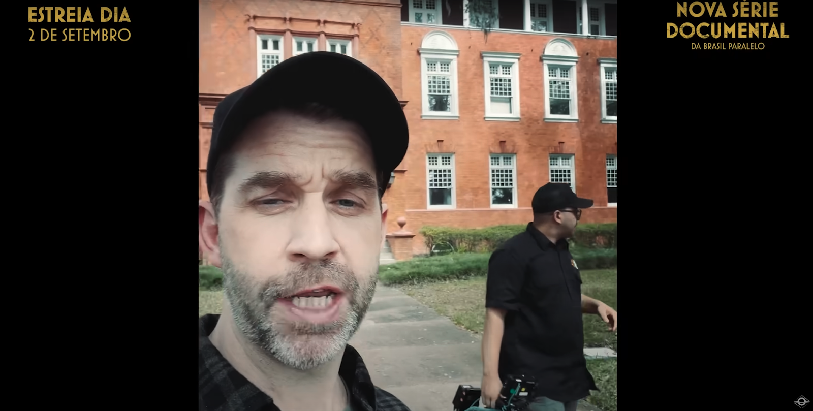 Equipe da Brasil Paralelo na Flórida. Imagem: Reprodução.