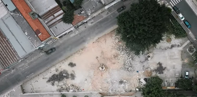 Foto atual das ruas onde a Cracolândia ficava.
