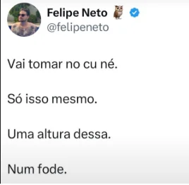 Felipe Neto xinga Felca