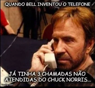 telefone meme chuck norris