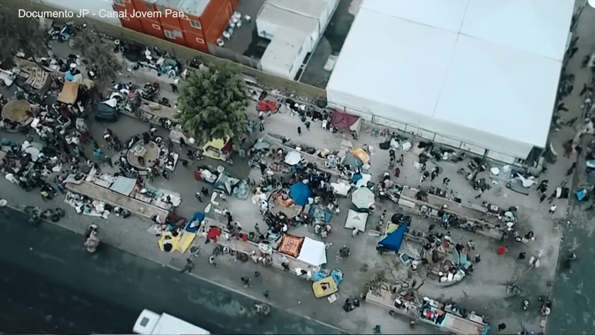 O centro de São Paulo sofre pesadas consequências devido à grande presença de drogas.