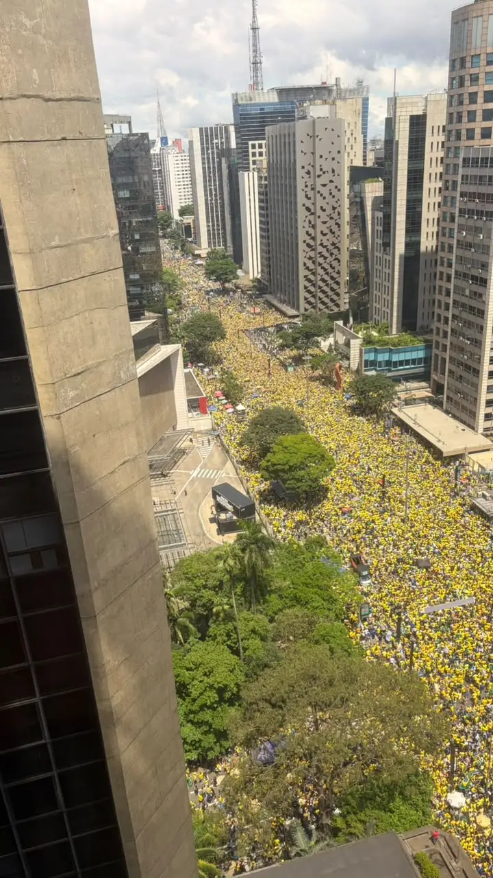 Imagem da manifestação