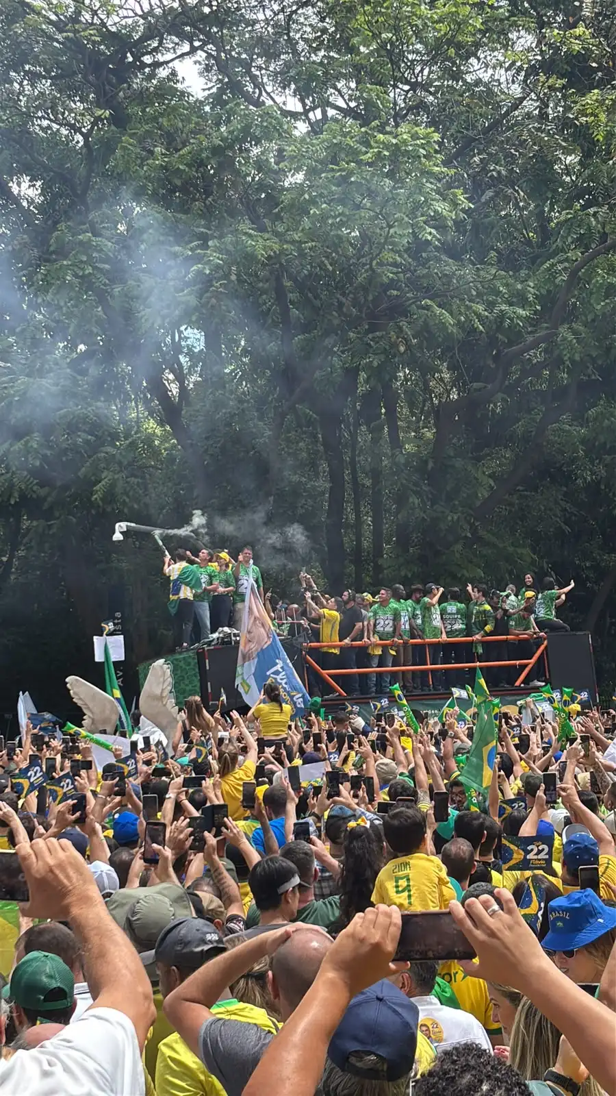 Imagem da manifestação