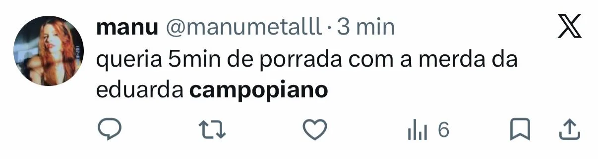 Campopiano sofre ataques e ameaças da esquerda