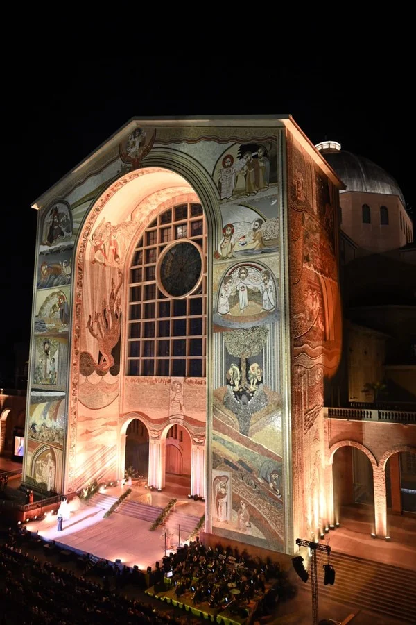 Nova fachada do Santuário de Aparecida