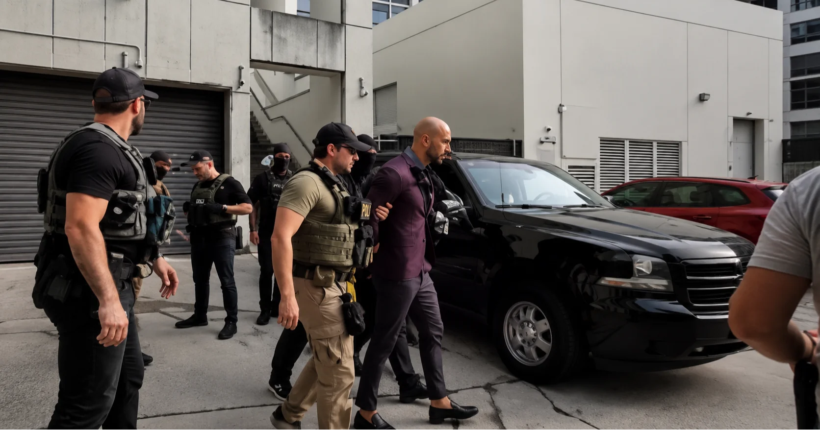 Cover image for Tate vira caso de extradição, e defesa chama prisão de “abuso flagrante”