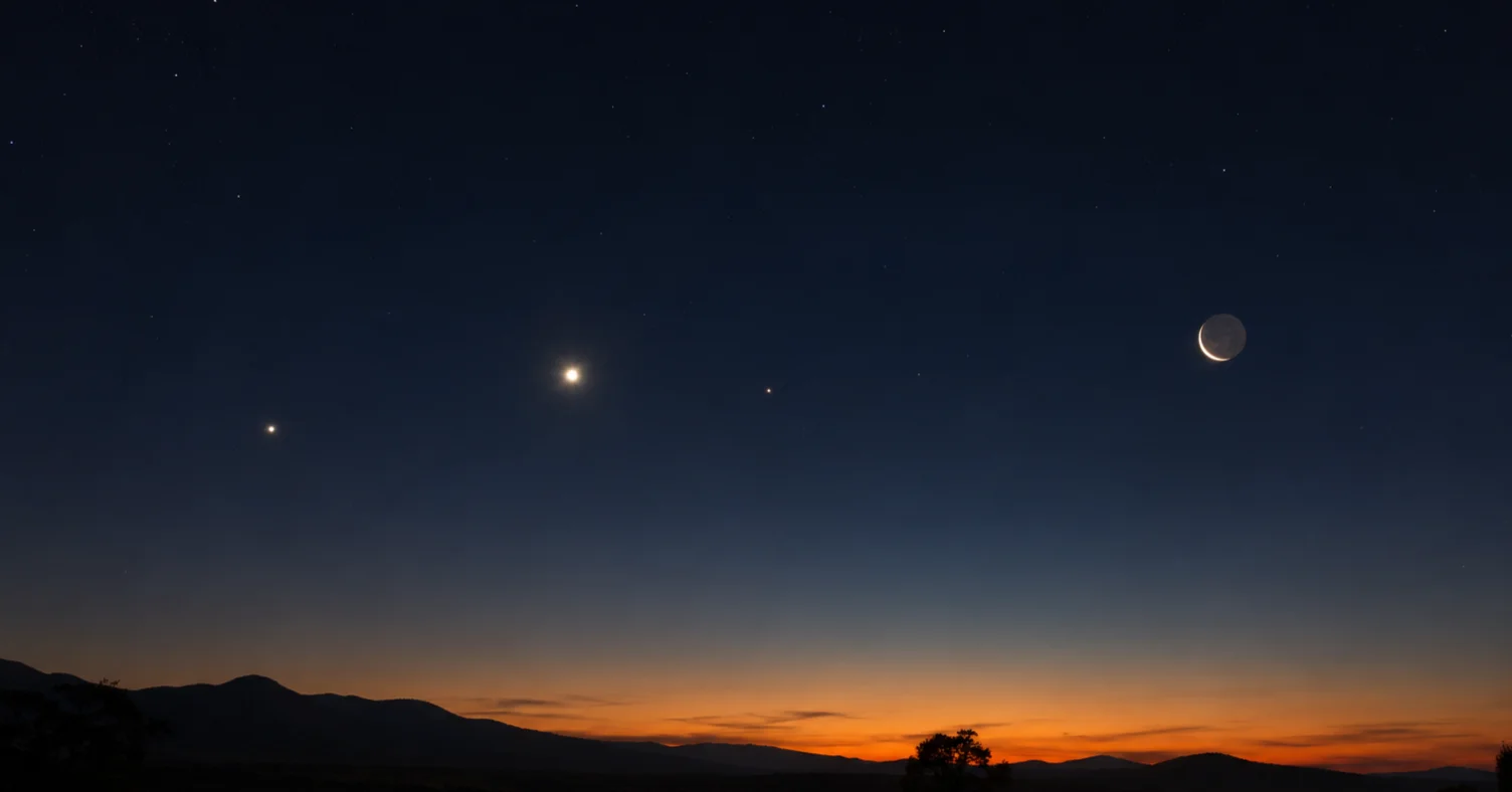 Corredor de planetas poderá ser visto no céu do Brasil nesta quinta