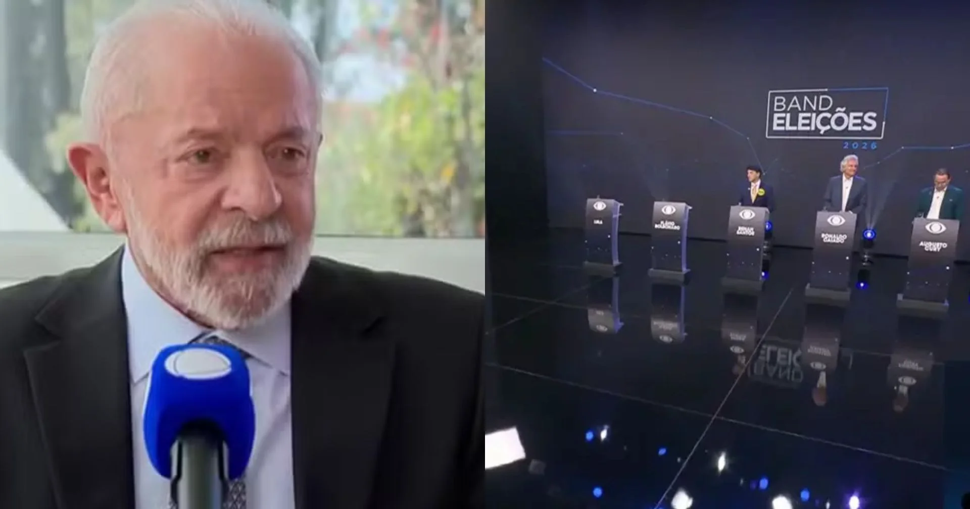 Кандидаты критикуют интервью Лулы во время дебатов