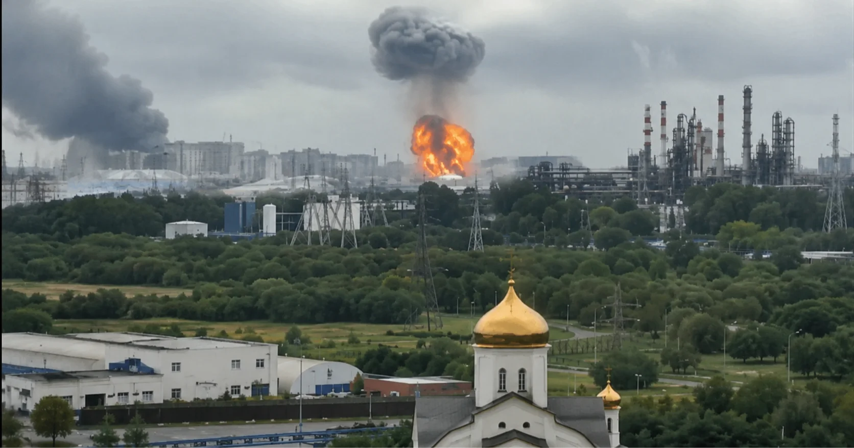 Vídeo: Ucrânia lança ataque contra a capital russa