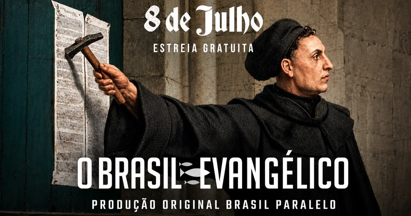 Премьера нового документального фильма Brasil Paralelo об евангелистах