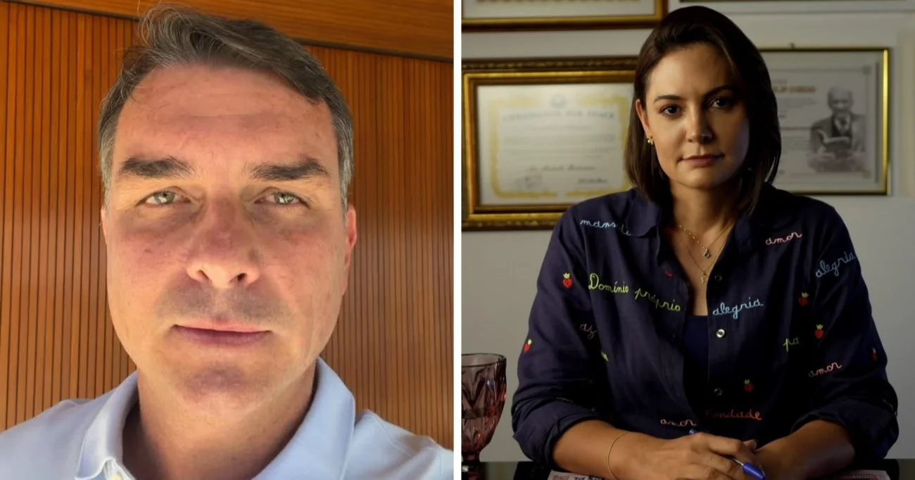 A direita está se unindo? Flávio Bolsonaro pede desculpas para Michelle