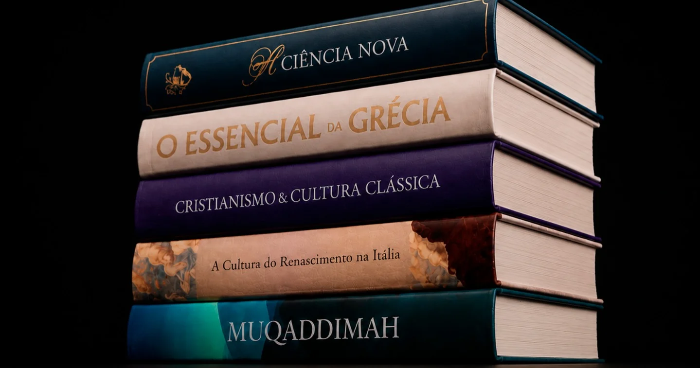 One year of intellectual formation within a single subscription. Get to know the Brasil Paralelo Book Club